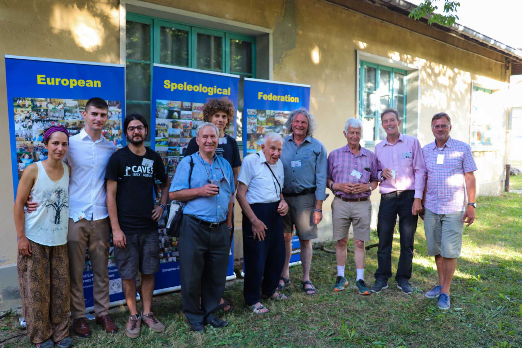 Founding members and students. Photo by Ernest Geyer