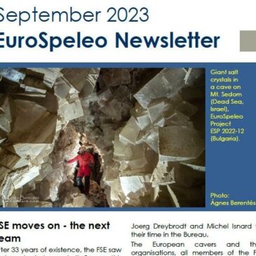 EuroSpeleo Newsletter, September 2023